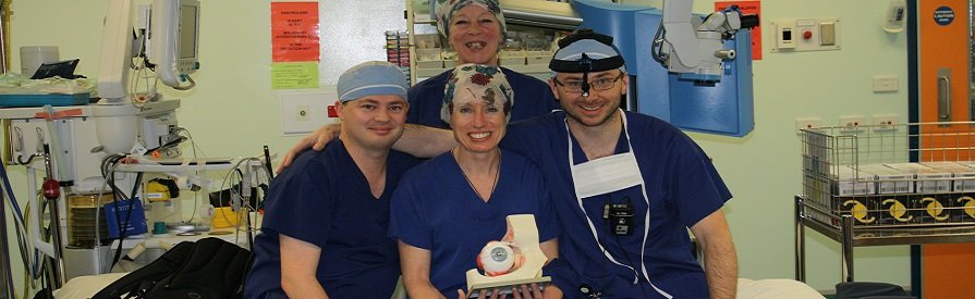 Volunteer work in eye surgery, New Zealand