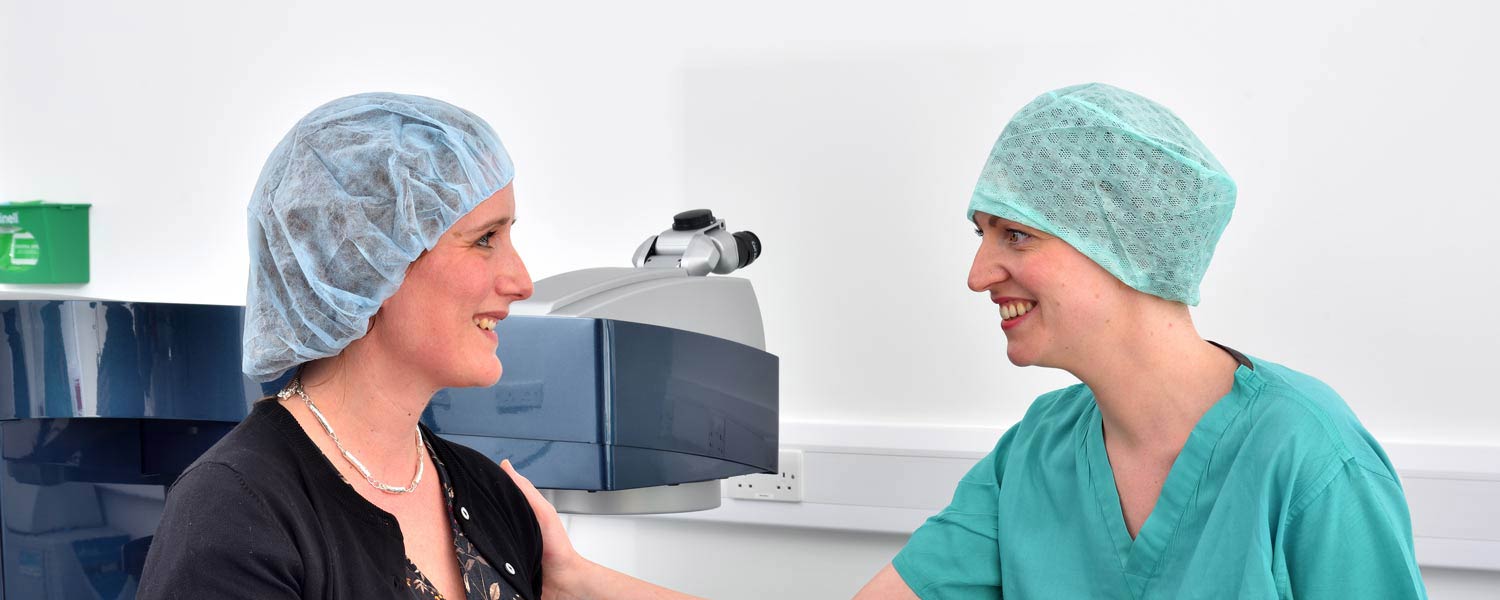 book an appointment at laser vision scotland
